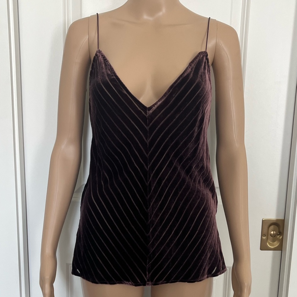 Cami nyc velvet tank top